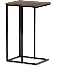 HOMEPRO Lerakóasztal, MDF asztallap, antik fa hatású, fekete fém bútor