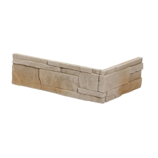 Homlokzati Sarok Stones Sunit beige 20x9,2 cm dombor RSUNITBE járólap