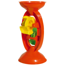  Homok és víz malom – piros, 28 cm homokozójáték