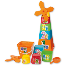 Homokozó játék készlet - piramis 42 cm homokozójáték