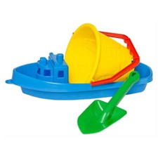 Homokozó készlet hajóval - 39 cm többféle (03334) homokozójáték