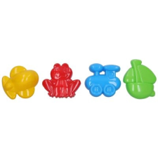 Homokozóformák készlet 4 darabos 10 cm homokozójáték