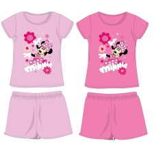 Homyl Disney Minnie egér pamut nyári együttes - póló-rövidnadrág szett - rózsaszín - 98 gyerek ruha szett