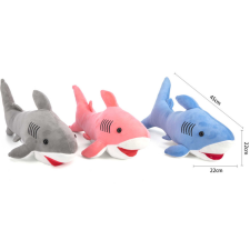 Homyl Plüss cápa, 45 cm, szürke plüssfigura