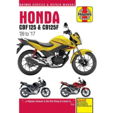  Honda CBF125 & CB125F ('09 To '17) – Phil Mather idegen nyelvű könyv