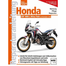 Honda CRF 1000 L Africa Twin – Franz Josef Schermer idegen nyelvű könyv