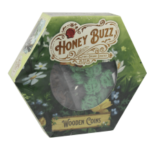  Honey Buzz Wooden Coins, társasjáték kiegészítő társasjáték