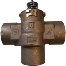 HONEYWELL VCZMP6100/U kétutú keverő/váltószelep hűtés, fűtés szerelvény