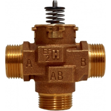 HONEYWELL VCZMQ6100/U kétutú keverő/váltószelep, 1˝ KM, kvs=6,8 hűtés, fűtés szerelvény