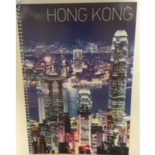 Hong Kong spirálfüzet- A4 füzet