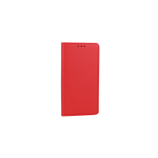 Honor 200 Lite 5G, Oldalra nyíló flip tok, Smart, piros tok és táska