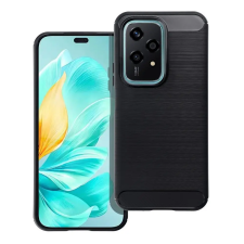  Honor 200 szilikon tok, fekete, Carbon fiber tok és táska
