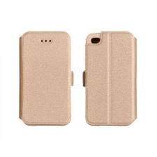 Honor 5X arany szilikon keretes könyvtok tok és táska