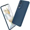  Honor 90 5G Telefontok - szürkéskék szilikon hátlap tok