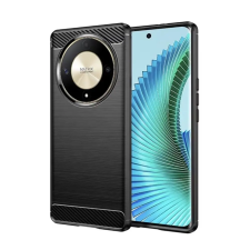  Honor Magic6 Lite telefontok - Forcell CARBON - fekete szilikon hátlap tok tok és táska