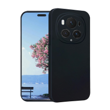 Honor Telefontok Honor Magic6 Pro - PASTEL - fekete szilikon hátlap tok tok és táska