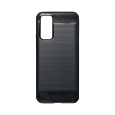 Honor V30 / V30 Pro szilikon tok, fekete, Carbon fiber tok és táska