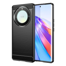  Honor X9a Telefontok - Forcell Carbon fekete szilikon tok tok és táska