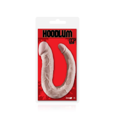 HOODLUM 16" U-SHAPED DONG FLESH műpénisz, dildó