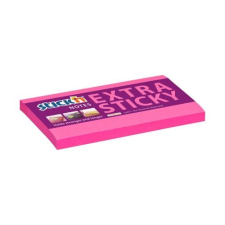 HOPAX Öntapadó jegyzettömb STICK`IN extra erős 76x127 mm neon rózsaszín 90 lap jegyzettömb