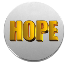  Hope kitűző kitűző