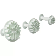  Hópehely mintás rugós fondant kiszúró-3 db sütés és főzés