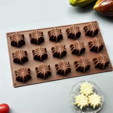  Hópelyhes szilikon forma-15 részes sütés és főzés