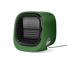  Hordozható mini léghűtő ventilátor - USB - zöld léghűtő