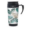 Hordozható termo bögre, levél minta 400ml