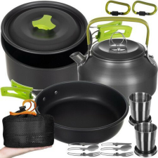  Hordozható túrista edénykészlet Trizand - 18 db edény