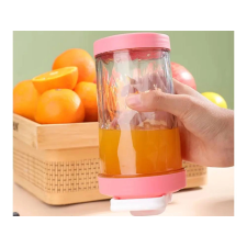 Hordozható vezeték nélküli smoothie turmixgép jégzúzóval, rózsaszín turmixgép