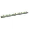  horganyzott acél gabion magaságyás 360 x 30 x 10 cm