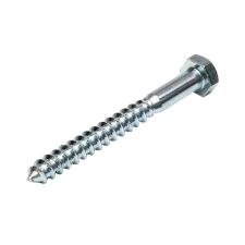 Horganyzott acél hatlapfejű facsavar (állványcsavar) 6x30 mm DIN 571 barkácsolás, csiszolás, rögzítés