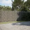  Horganyzott vas gabion kosár fedéllel 800 x 50 x 200 cm