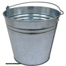  horganyzott vödör, 12 literes kőműves és burkoló szerszám