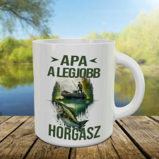  Horgász bögre apának - Apa a legjobb horgász bögrék, csészék