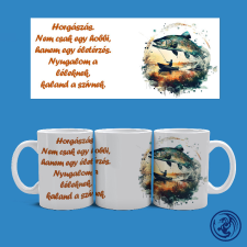  Horgászás, nem csak egy hobbi bögre (Fehér) ajándéktárgy