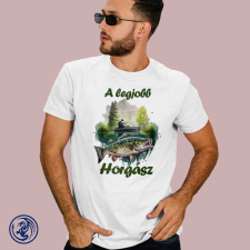  Horgászat - A legjobb horgász férfi póló ajándéktárgy