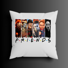 Horror barátok mintás halloween párna lakástextília