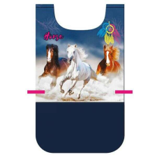 Horse lovas festőköpeny - OXY BAG - kék konyhakészlet
