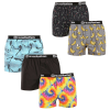 HORSEFEATHERS 5PACK Férfi bő szárú boxeralsók Horsefeathers Frazier Bundle 1 (AM287A) XL