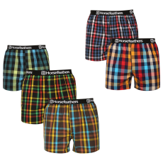 HORSEFEATHERS 5PACK férfi rövidnadrágHorsefeathers Agyagcsomag 2 (AM284B) XL