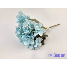  Hortenzia 5 ágú selyem csokor 26 cm - Világoskék dekoráció