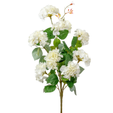 Hortenzia ág 9 virágú 70cm dekorációs kellék