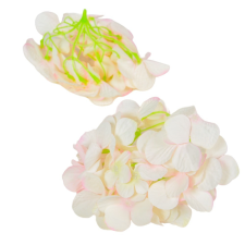  Hortenzia virágfej D15cm S8 6db/csom dekorációs kellék