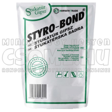 Horvath Trade STUKATÚRGIPSZ - STYRO-BOND HORVATH TRADE - 10KG glett, gipsz, csemperagasztó, por
