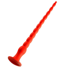 Hosszú, rugalmas vibrátor N°4 – 50 x 5.2 cm, piros vibrátorok