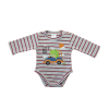  Hosszú ujjú baba body - Dinó mintával