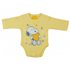 Hosszú ujjú baba body Snoopy mintával kombidressz, body