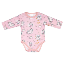  Hosszú ujjú baba body unikornis mintával kombidressz, body